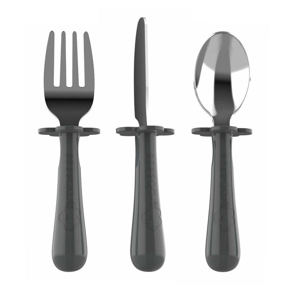 Grabease Stainless Steel Toddler Cutlery Set - Stage 3