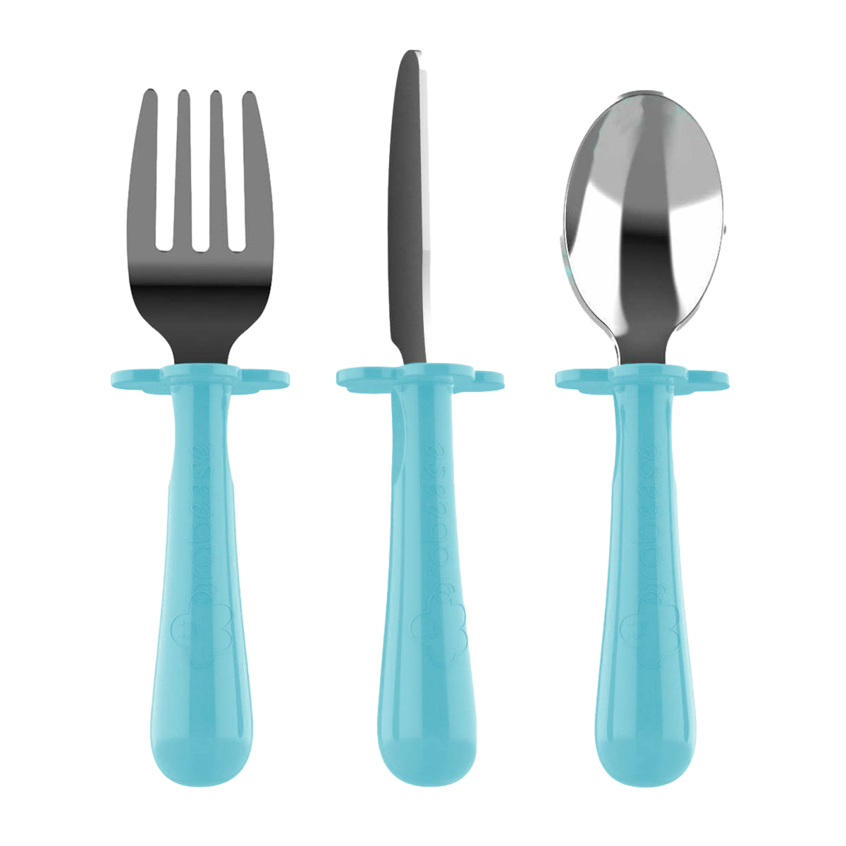 Grabease Stainless Steel Toddler Cutlery Set - Stage 3