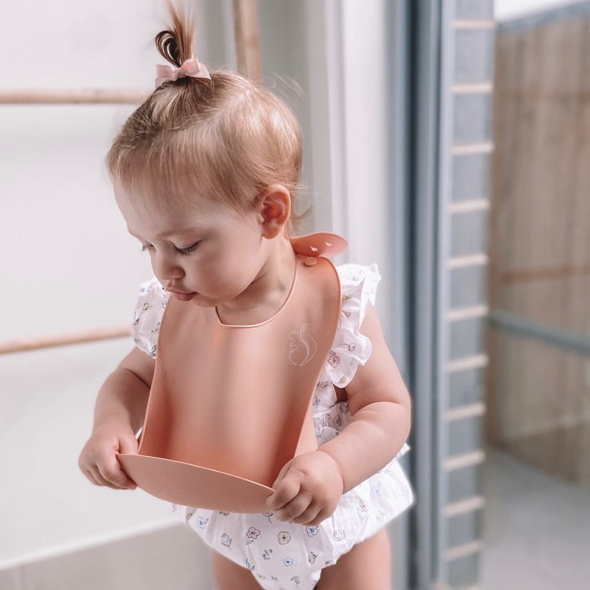 Nibble and Rest Silicone Bib