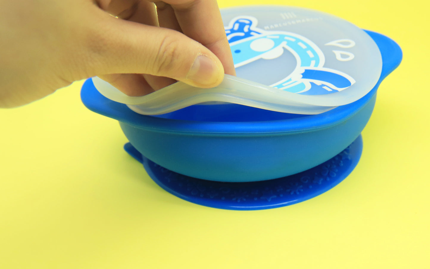 Marcus & Marcus Suction Bowl with Lid