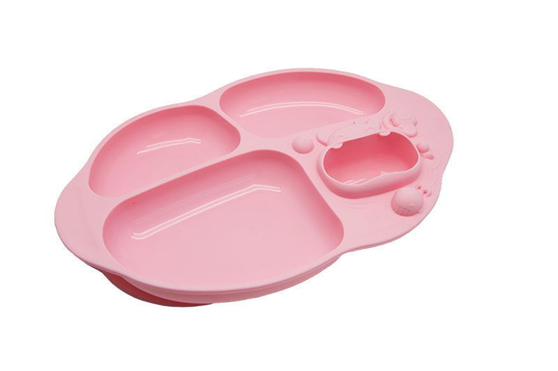 Marcus & Marcus Yummy Dips Suction Divided Plate