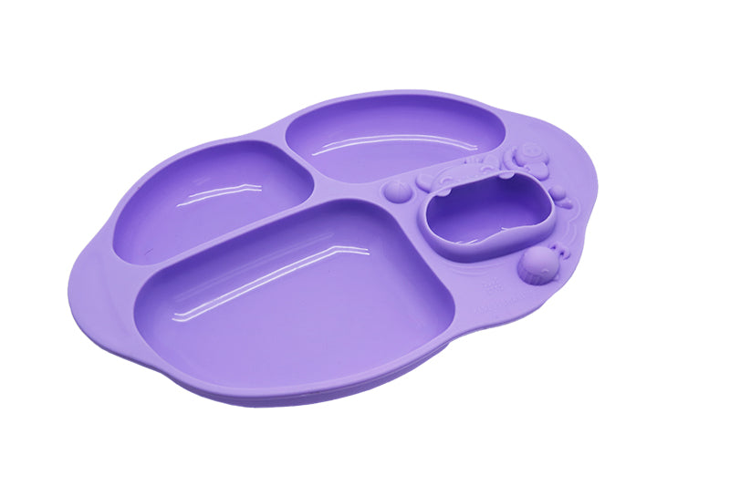 Marcus & Marcus Yummy Dips Suction Divided Plate