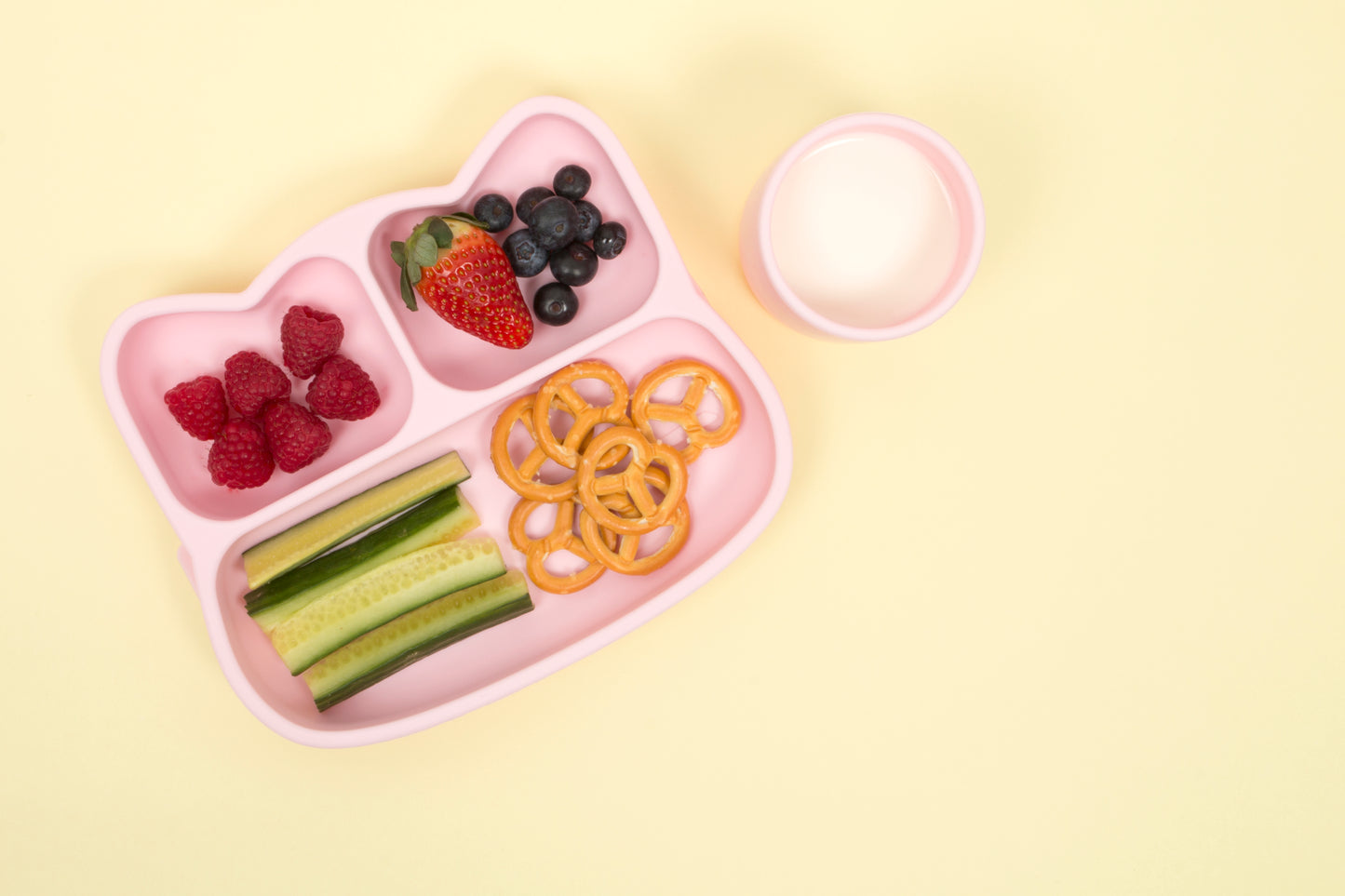 We Might Be Tiny Cat Stickie Plate