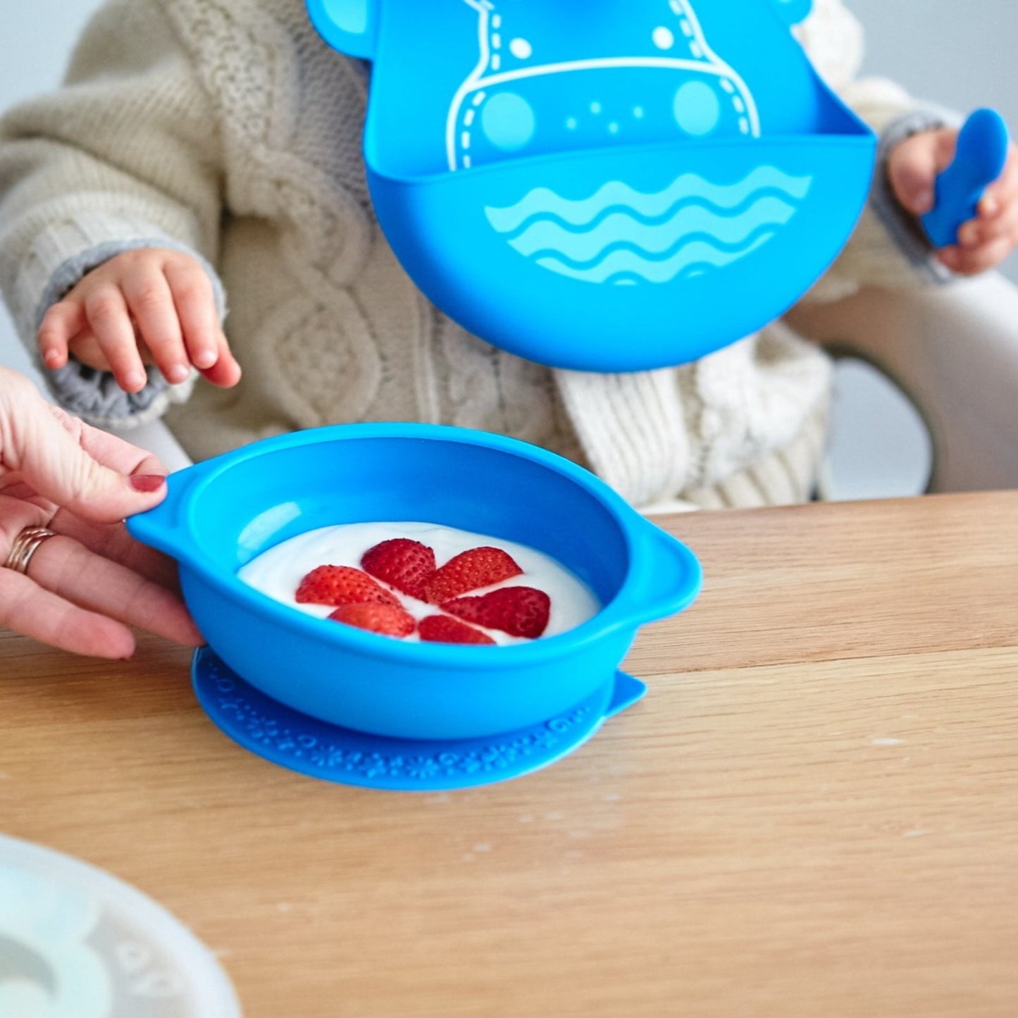 Marcus & Marcus Suction Bowl with Lid