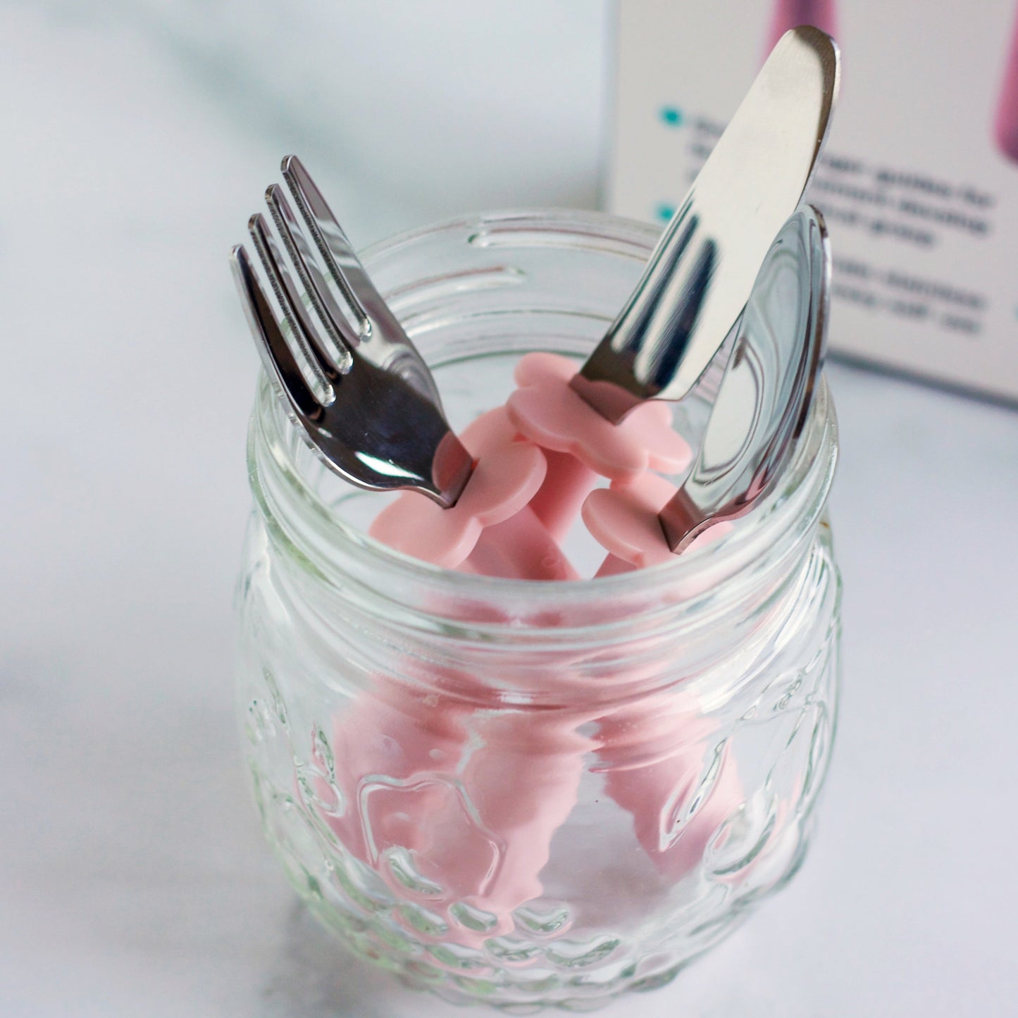 Grabease Stainless Steel Toddler Cutlery Set - Stage 3