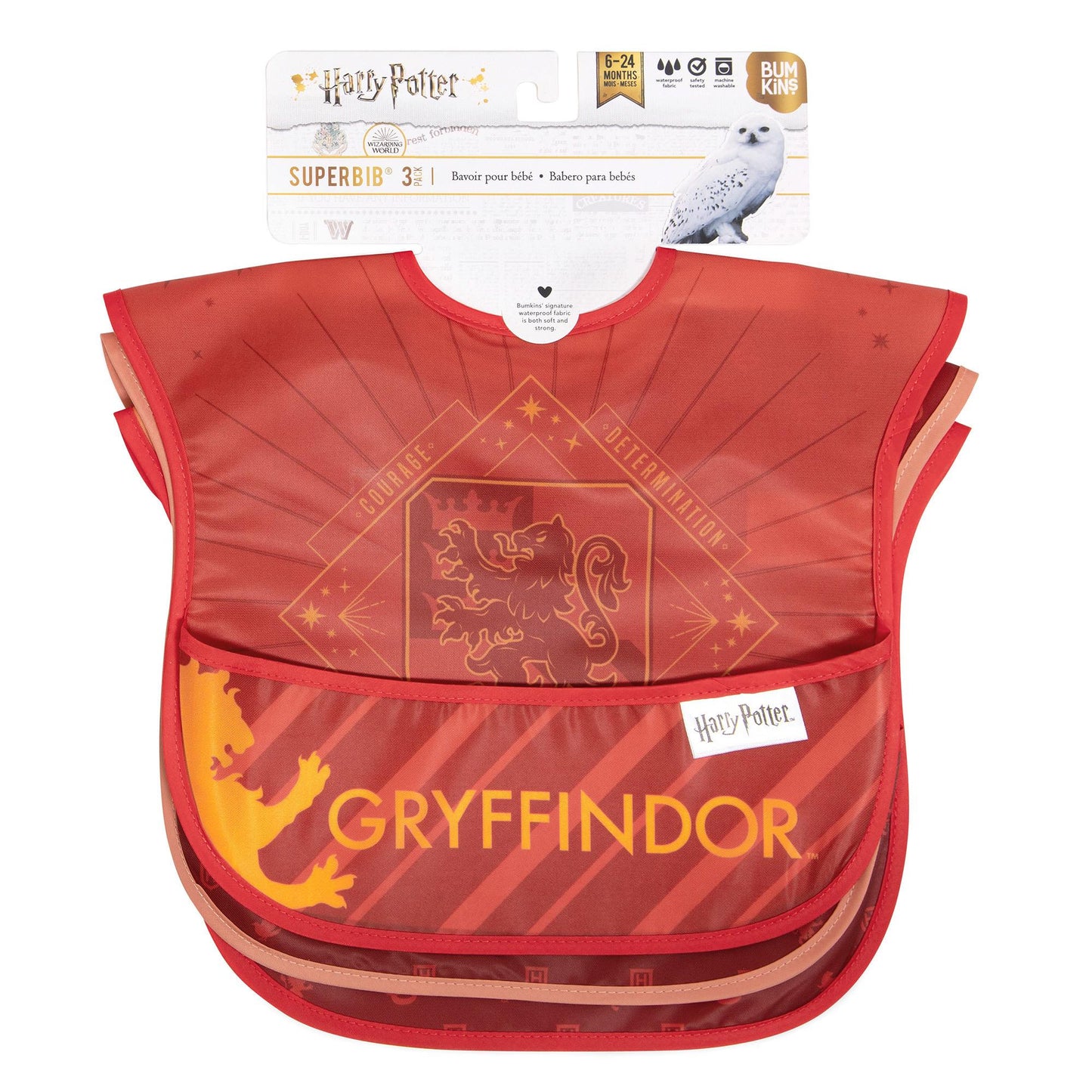 Bumkins Waterproof SuperBib 3pk - Harry Potter