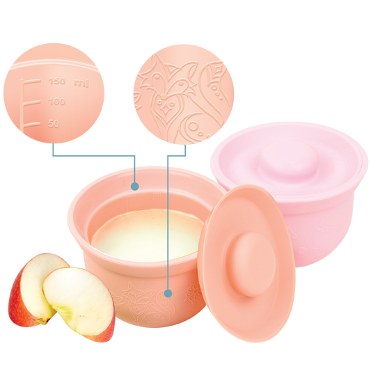 Wean Meister Silicone Mini AdoraBowls 2pk