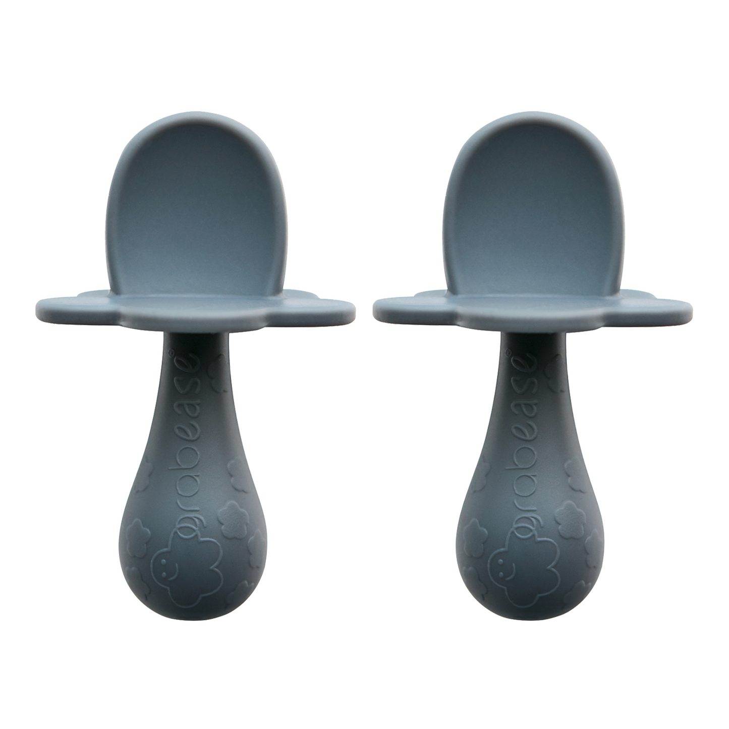 Grabease Double Silicone Baby Spoon Set - Stage 1