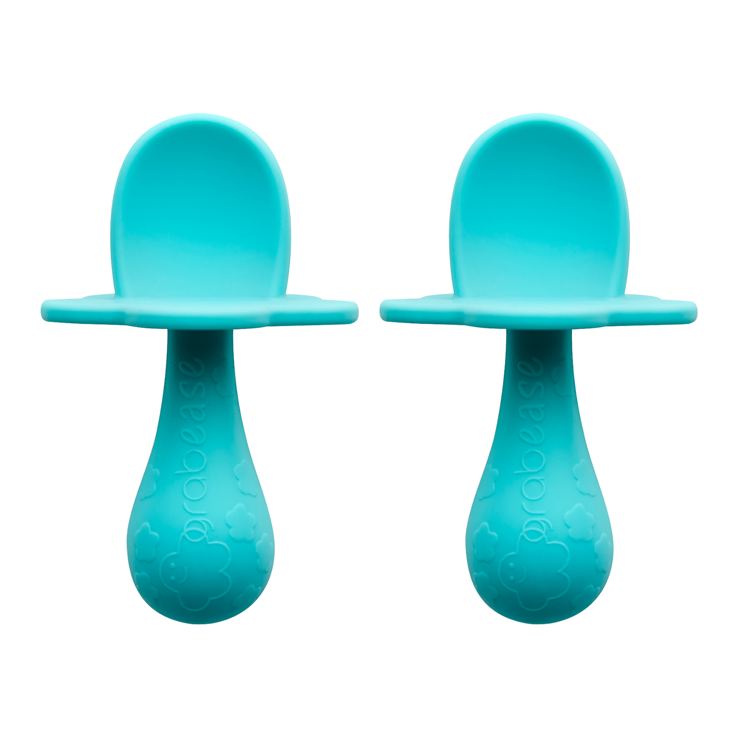 Grabease Double Silicone Baby Spoon Set - Stage 1