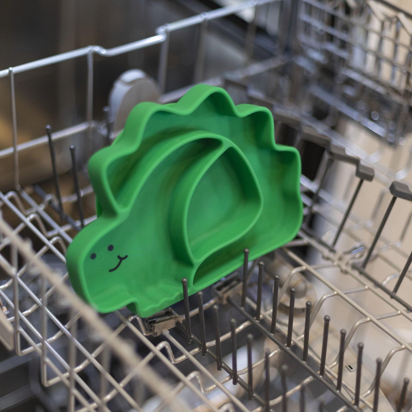 Bumkins Silicone Grip Dish - Dinosaur