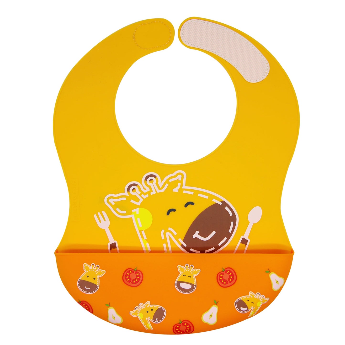 Marcus & Marcus Wide Coverage Silicone Baby Bib