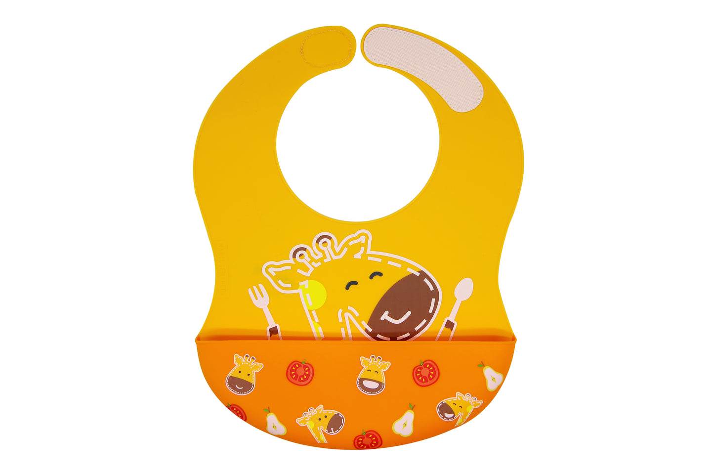 Marcus & Marcus Wide Coverage Silicone Baby Bib