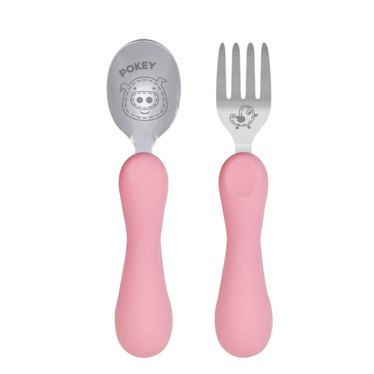 Marcus & Marcus Easy Grip Fork and Spoon Set