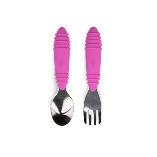 Bumkins Spoon + Fork Set